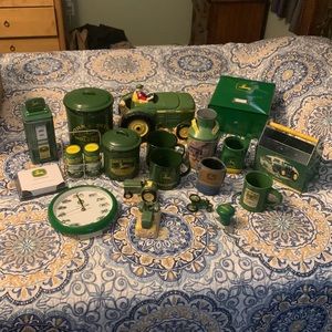 Lot of John Deere items-Great lot for the collector!